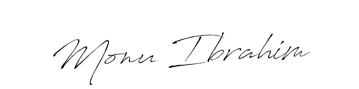 Make a beautiful signature design for name Monu Ibrahim. Use this online signature maker to create a handwritten signature for free. Monu Ibrahim signature style 6 images and pictures png