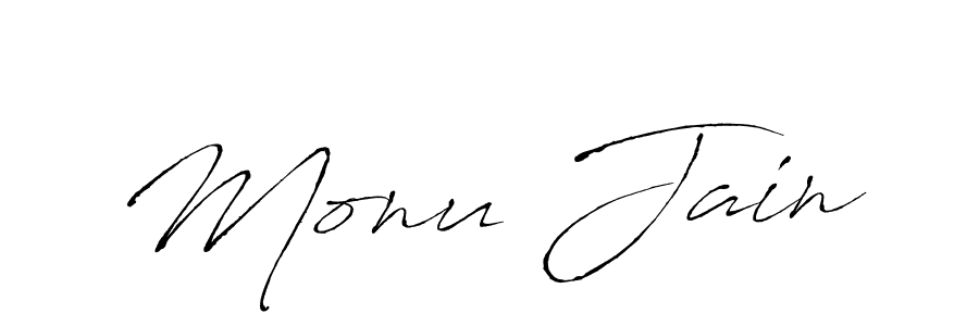 if you are searching for the best signature style for your name Monu Jain. so please give up your signature search. here we have designed multiple signature styles  using Antro_Vectra. Monu Jain signature style 6 images and pictures png