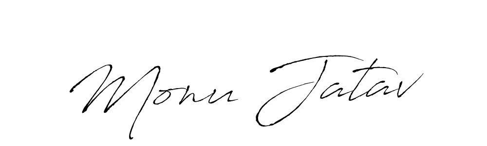 if you are searching for the best signature style for your name Monu Jatav. so please give up your signature search. here we have designed multiple signature styles  using Antro_Vectra. Monu Jatav signature style 6 images and pictures png