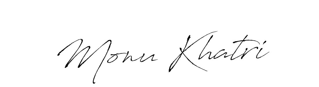 It looks lik you need a new signature style for name Monu Khatri. Design unique handwritten (Antro_Vectra) signature with our free signature maker in just a few clicks. Monu Khatri signature style 6 images and pictures png