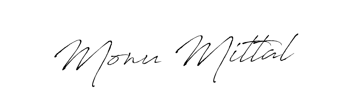 Similarly Antro_Vectra is the best handwritten signature design. Signature creator online .You can use it as an online autograph creator for name Monu Mittal. Monu Mittal signature style 6 images and pictures png