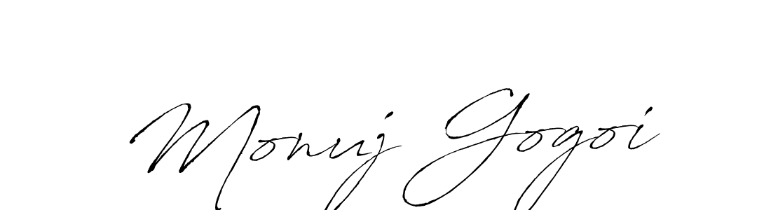 Make a short Monuj Gogoi signature style. Manage your documents anywhere anytime using Antro_Vectra. Create and add eSignatures, submit forms, share and send files easily. Monuj Gogoi signature style 6 images and pictures png
