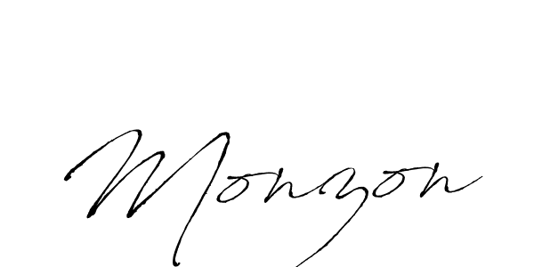 How to make Monzon name signature. Use Antro_Vectra style for creating short signs online. This is the latest handwritten sign. Monzon signature style 6 images and pictures png