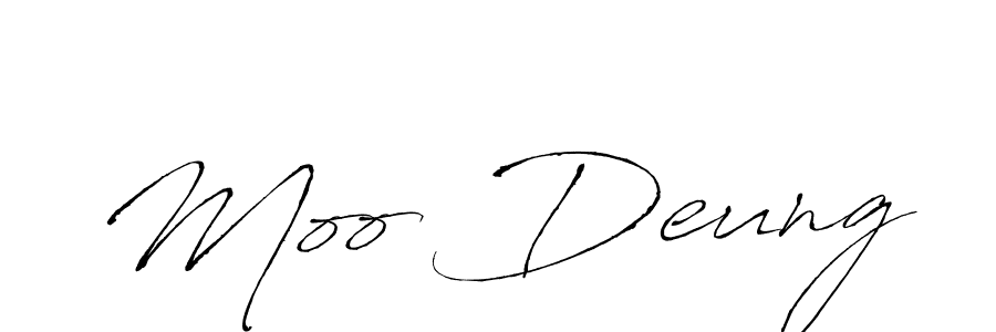 The best way (Antro_Vectra) to make a short signature is to pick only two or three words in your name. The name Moo Deung include a total of six letters. For converting this name. Moo Deung signature style 6 images and pictures png
