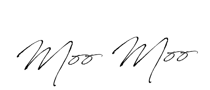 Use a signature maker to create a handwritten signature online. With this signature software, you can design (Antro_Vectra) your own signature for name Moo Moo. Moo Moo signature style 6 images and pictures png