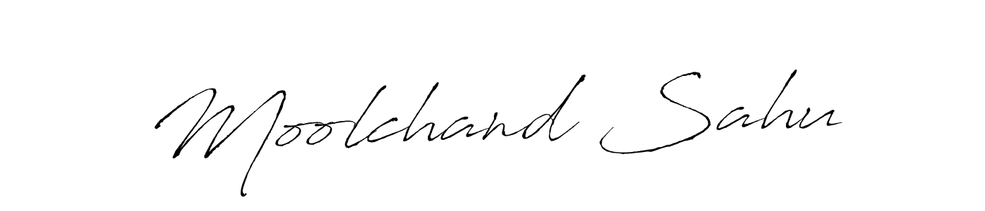You should practise on your own different ways (Antro_Vectra) to write your name (Moolchand Sahu) in signature. don't let someone else do it for you. Moolchand Sahu signature style 6 images and pictures png