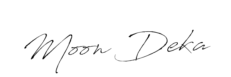 How to Draw Moon Deka signature style? Antro_Vectra is a latest design signature styles for name Moon Deka. Moon Deka signature style 6 images and pictures png