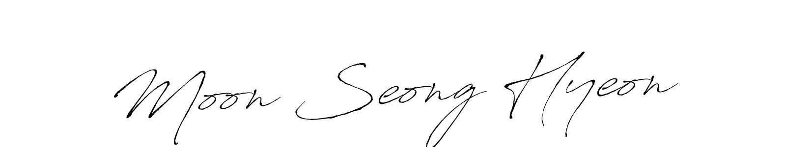 Use a signature maker to create a handwritten signature online. With this signature software, you can design (Antro_Vectra) your own signature for name Moon Seong Hyeon. Moon Seong Hyeon signature style 6 images and pictures png