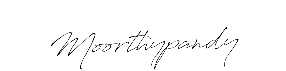 Moorthypandy stylish signature style. Best Handwritten Sign (Antro_Vectra) for my name. Handwritten Signature Collection Ideas for my name Moorthypandy. Moorthypandy signature style 6 images and pictures png