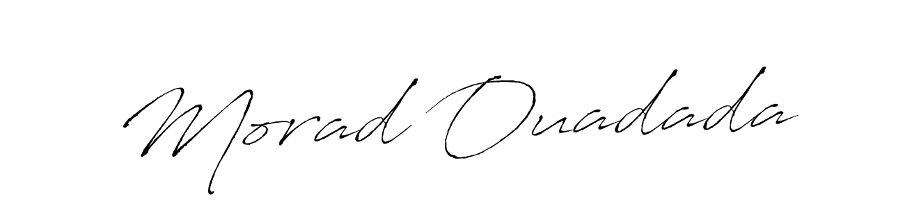 Also You can easily find your signature by using the search form. We will create Morad Ouadada name handwritten signature images for you free of cost using Antro_Vectra sign style. Morad Ouadada signature style 6 images and pictures png