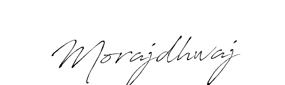 Design your own signature with our free online signature maker. With this signature software, you can create a handwritten (Antro_Vectra) signature for name Morajdhwaj. Morajdhwaj signature style 6 images and pictures png