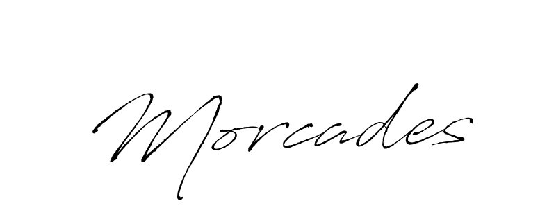 The best way (Antro_Vectra) to make a short signature is to pick only two or three words in your name. The name Morcades include a total of six letters. For converting this name. Morcades signature style 6 images and pictures png