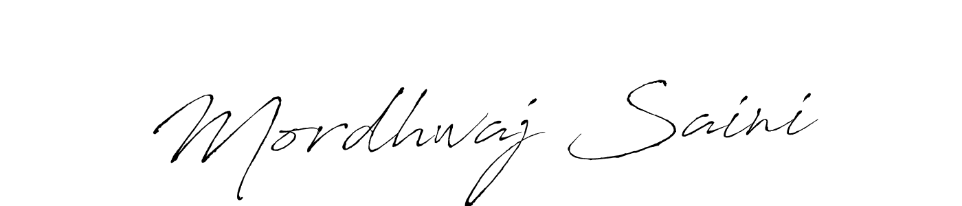 Also You can easily find your signature by using the search form. We will create Mordhwaj Saini name handwritten signature images for you free of cost using Antro_Vectra sign style. Mordhwaj Saini signature style 6 images and pictures png