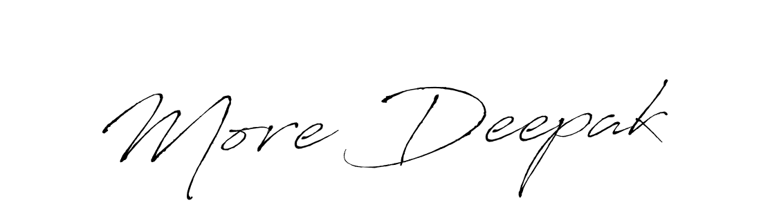 How to Draw More Deepak signature style? Antro_Vectra is a latest design signature styles for name More Deepak. More Deepak signature style 6 images and pictures png