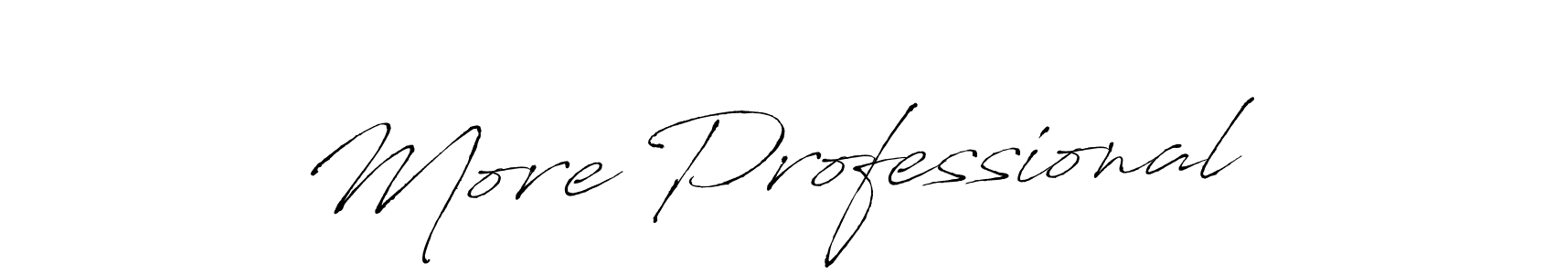 Also You can easily find your signature by using the search form. We will create More Professional name handwritten signature images for you free of cost using Antro_Vectra sign style. More Professional signature style 6 images and pictures png