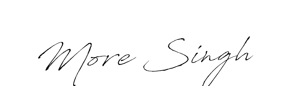 How to Draw More Singh signature style? Antro_Vectra is a latest design signature styles for name More Singh. More Singh signature style 6 images and pictures png