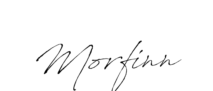 Morfinn stylish signature style. Best Handwritten Sign (Antro_Vectra) for my name. Handwritten Signature Collection Ideas for my name Morfinn. Morfinn signature style 6 images and pictures png