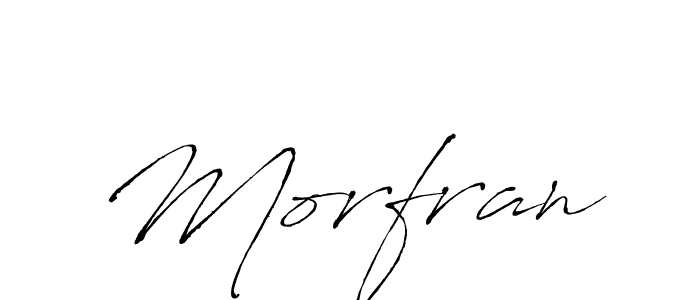 Antro_Vectra is a professional signature style that is perfect for those who want to add a touch of class to their signature. It is also a great choice for those who want to make their signature more unique. Get Morfran name to fancy signature for free. Morfran signature style 6 images and pictures png