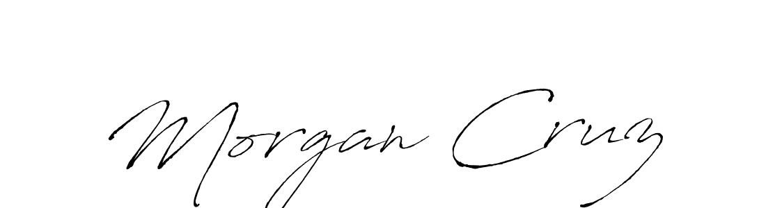 How to make Morgan Cruz signature? Antro_Vectra is a professional autograph style. Create handwritten signature for Morgan Cruz name. Morgan Cruz signature style 6 images and pictures png