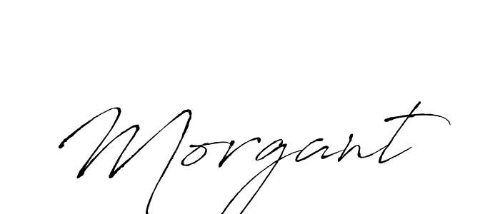 How to make Morgant name signature. Use Antro_Vectra style for creating short signs online. This is the latest handwritten sign. Morgant signature style 6 images and pictures png