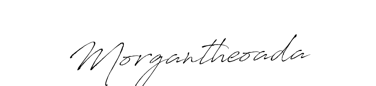 Morgantheoada stylish signature style. Best Handwritten Sign (Antro_Vectra) for my name. Handwritten Signature Collection Ideas for my name Morgantheoada. Morgantheoada signature style 6 images and pictures png