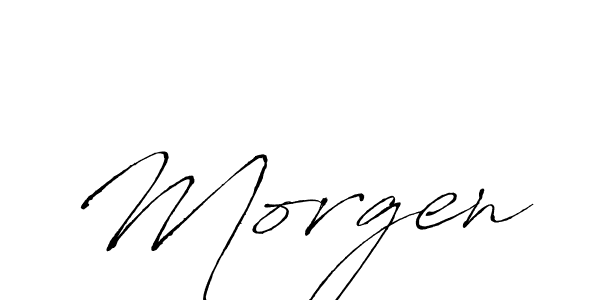 You should practise on your own different ways (Antro_Vectra) to write your name (Morgen) in signature. don't let someone else do it for you. Morgen signature style 6 images and pictures png