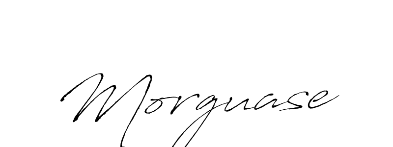 Morguase stylish signature style. Best Handwritten Sign (Antro_Vectra) for my name. Handwritten Signature Collection Ideas for my name Morguase. Morguase signature style 6 images and pictures png