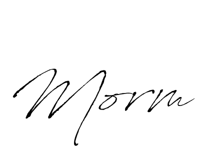It looks lik you need a new signature style for name Morm. Design unique handwritten (Antro_Vectra) signature with our free signature maker in just a few clicks. Morm signature style 6 images and pictures png