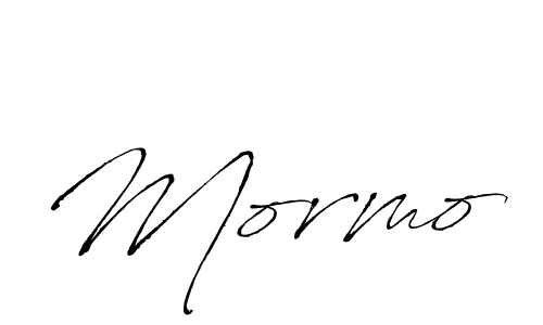 Create a beautiful signature design for name Mormo. With this signature (Antro_Vectra) fonts, you can make a handwritten signature for free. Mormo signature style 6 images and pictures png