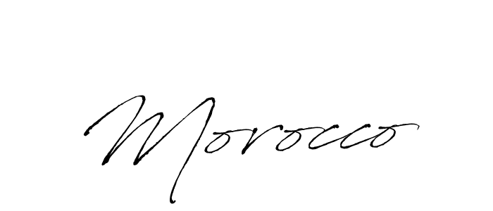 It looks lik you need a new signature style for name Morocco. Design unique handwritten (Antro_Vectra) signature with our free signature maker in just a few clicks. Morocco signature style 6 images and pictures png