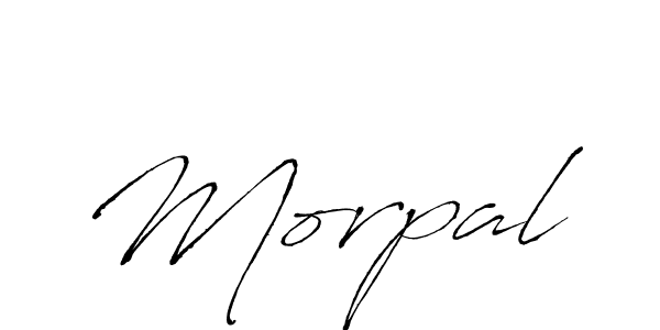 Create a beautiful signature design for name Morpal. With this signature (Antro_Vectra) fonts, you can make a handwritten signature for free. Morpal signature style 6 images and pictures png