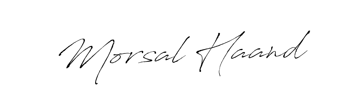 Morsal Haand stylish signature style. Best Handwritten Sign (Antro_Vectra) for my name. Handwritten Signature Collection Ideas for my name Morsal Haand. Morsal Haand signature style 6 images and pictures png