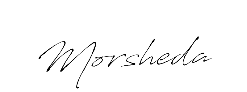 Also You can easily find your signature by using the search form. We will create Morsheda name handwritten signature images for you free of cost using Antro_Vectra sign style. Morsheda signature style 6 images and pictures png