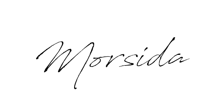 if you are searching for the best signature style for your name Morsida. so please give up your signature search. here we have designed multiple signature styles  using Antro_Vectra. Morsida signature style 6 images and pictures png