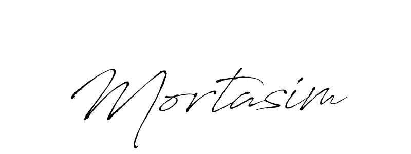 Make a beautiful signature design for name Mortasim. With this signature (Antro_Vectra) style, you can create a handwritten signature for free. Mortasim signature style 6 images and pictures png