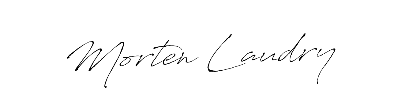 Antro_Vectra is a professional signature style that is perfect for those who want to add a touch of class to their signature. It is also a great choice for those who want to make their signature more unique. Get Morten Laudry name to fancy signature for free. Morten Laudry signature style 6 images and pictures png