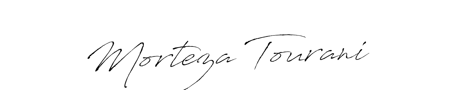 Make a beautiful signature design for name Morteza Tourani. With this signature (Antro_Vectra) style, you can create a handwritten signature for free. Morteza Tourani signature style 6 images and pictures png