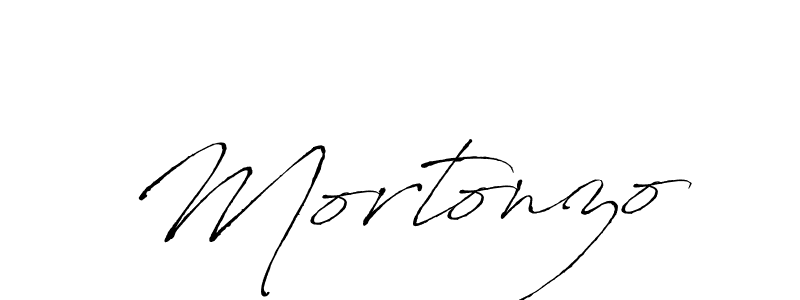 Make a beautiful signature design for name Mortonzo. With this signature (Antro_Vectra) style, you can create a handwritten signature for free. Mortonzo signature style 6 images and pictures png