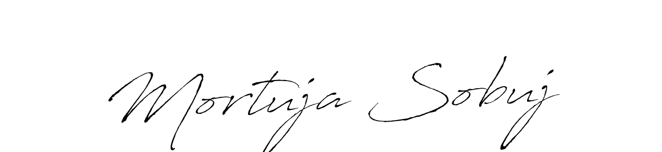 if you are searching for the best signature style for your name Mortuja Sobuj. so please give up your signature search. here we have designed multiple signature styles  using Antro_Vectra. Mortuja Sobuj signature style 6 images and pictures png