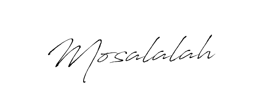 Make a beautiful signature design for name Mosalalah. Use this online signature maker to create a handwritten signature for free. Mosalalah signature style 6 images and pictures png