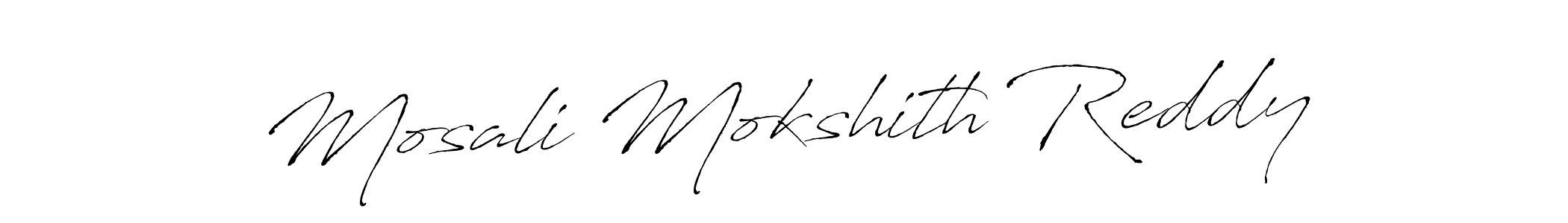 Similarly Antro_Vectra is the best handwritten signature design. Signature creator online .You can use it as an online autograph creator for name Mosali Mokshith Reddy. Mosali Mokshith Reddy signature style 6 images and pictures png