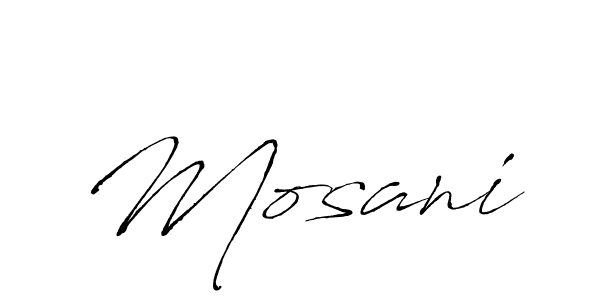 You should practise on your own different ways (Antro_Vectra) to write your name (Mosani) in signature. don't let someone else do it for you. Mosani signature style 6 images and pictures png