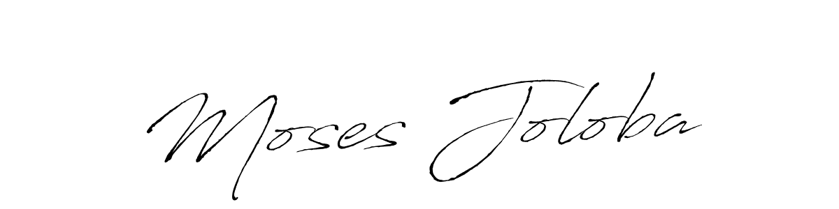 Also we have Moses Joloba name is the best signature style. Create professional handwritten signature collection using Antro_Vectra autograph style. Moses Joloba signature style 6 images and pictures png