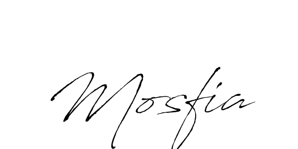 Use a signature maker to create a handwritten signature online. With this signature software, you can design (Antro_Vectra) your own signature for name Mosfia. Mosfia signature style 6 images and pictures png