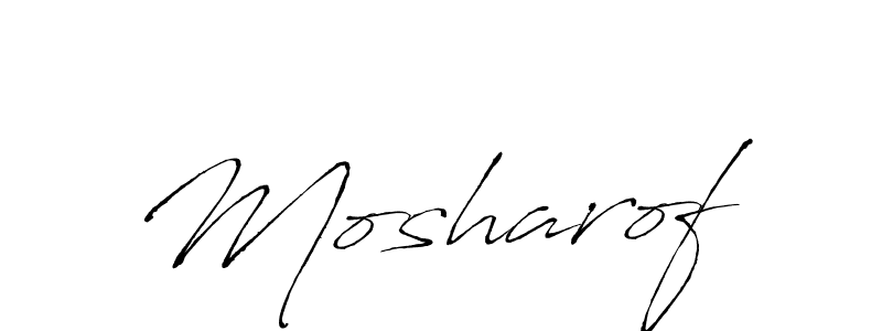 Also we have Mosharof name is the best signature style. Create professional handwritten signature collection using Antro_Vectra autograph style. Mosharof signature style 6 images and pictures png