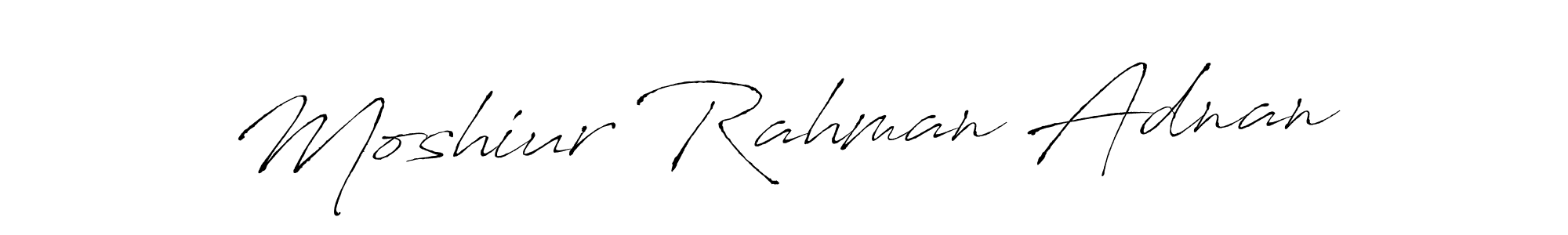 Use a signature maker to create a handwritten signature online. With this signature software, you can design (Antro_Vectra) your own signature for name Moshiur Rahman Adnan. Moshiur Rahman Adnan signature style 6 images and pictures png