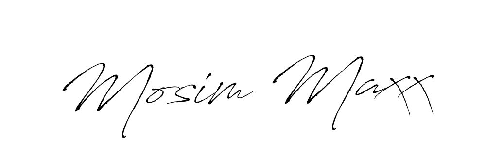 Use a signature maker to create a handwritten signature online. With this signature software, you can design (Antro_Vectra) your own signature for name Mosim Maxx. Mosim Maxx signature style 6 images and pictures png
