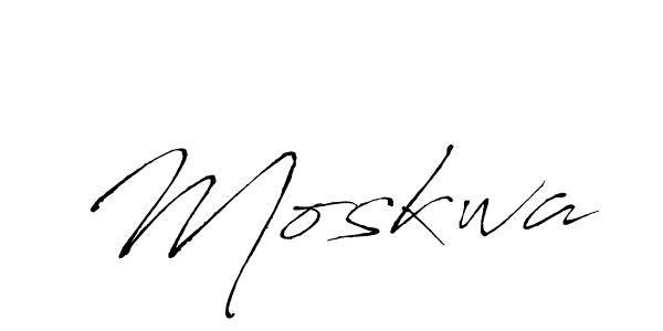 How to make Moskwa signature? Antro_Vectra is a professional autograph style. Create handwritten signature for Moskwa name. Moskwa signature style 6 images and pictures png