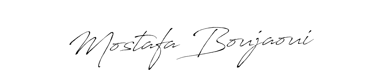 How to make Mostafa Boujaoui signature? Antro_Vectra is a professional autograph style. Create handwritten signature for Mostafa Boujaoui name. Mostafa Boujaoui signature style 6 images and pictures png