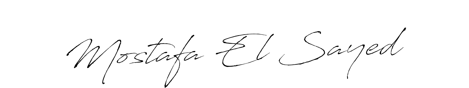 Also we have Mostafa El Sayed name is the best signature style. Create professional handwritten signature collection using Antro_Vectra autograph style. Mostafa El Sayed signature style 6 images and pictures png